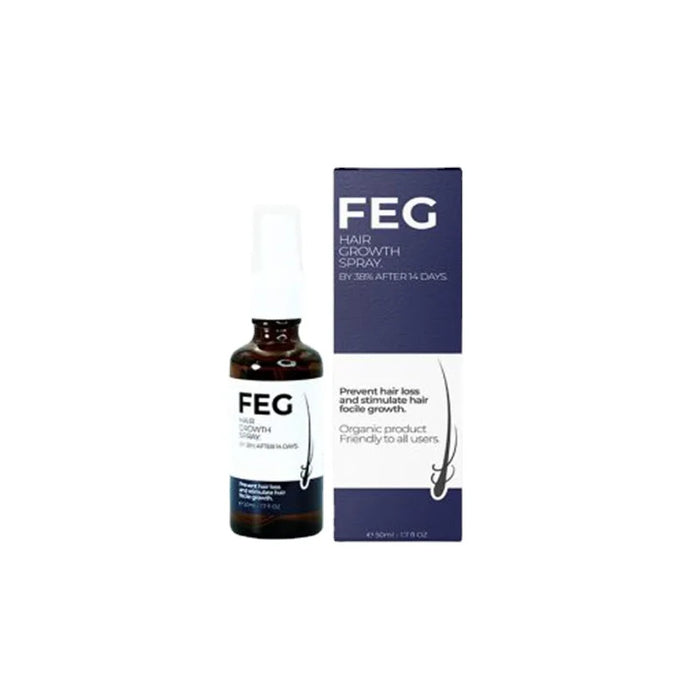 FEG Organic Hair Oil Spray – 38% Thicker Hair in 14 Days